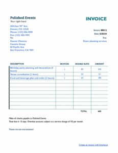 free-event-planning-invoice-template