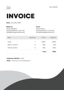 Free Graphic Design Invoice Template free-graphic-design-invoice-template