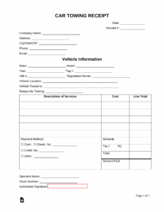Free Tow Truck Invoice Template free-tow-truck-invoice-template