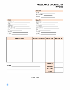 Freelance Journalist Invoice Template freelance-journalist-invoice-template