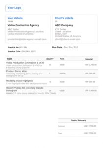 Freelance Video Editor Invoice Template freelance-video-editor-invoice-template
