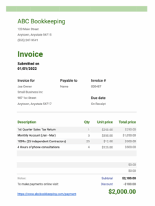 Invoice Template For Bookkeeping Services invoice-template-for-bookkeeping-services