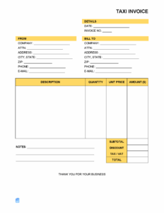 Invoice Template for Taxi Service invoice-template-for-taxi-service