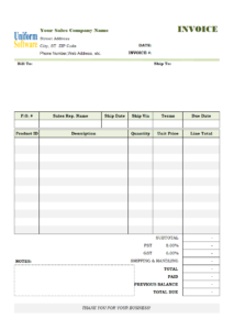 Invoice Template With Balance Due invoice-template-with-balance-due