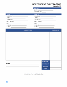 Self Employed Construction Invoice Template self-employed-construction-invoice-template