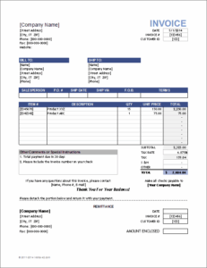 Small Business Tax Invoice Template small-business-tax-invoice-template