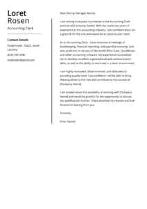 Accounting Clerk Cover Letter Template accounting-clerk-cover-letter-template