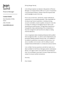 Finance Manager Cover Letter Template finance-manager-cover-letter-template