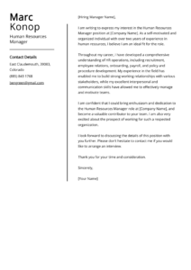 Hr Manager Cover Letter Template hr-manager-cover-letter-template