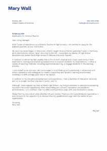 Science Teacher Cover Letter Template science-teacher-cover-letter-template